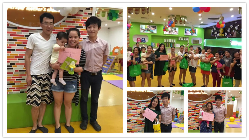 BBunion国际早教石家庄中心活动花絮：宝宝爬爬赛