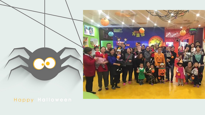 BBunion国际早教石家庄中心活动花絮：万圣节狂欢派对